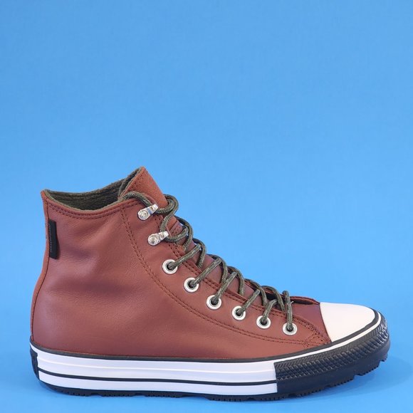 Converse CTAS Hi Leather Winter Waterproof Unisex Sneakers 171440C NWT - Picture 2 of 6